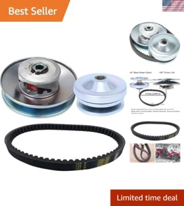 Convertidor de par CVT serie 30 de alto rendimiento - diámetro de 3/4", polea de 6", 7 HP - Imagen 1 de 11