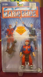 1993 ERTL Super Mario Bros. Movie Mario Action Figure Nintendo RARE - Picture 1 of 9