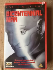 BICENTENNIAL MAN EX RENTAL / HIGH QUALITY VHS PAL RARE ROBIN WILLIAMS 1999 - Foto 1 di 6