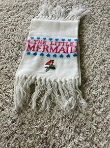 Vintage Little Mermaid Scarf Kids 90s Original Collectable Gift - Picture 1 of 5