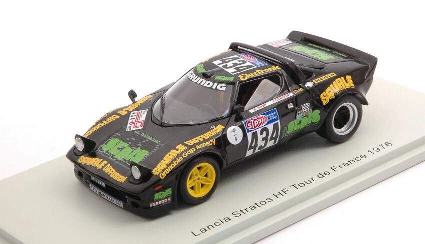LANCIA STRATOS HF N.434 TOUR DE FRANCE 1976 BRUNO SABY-F.CONCONI 1:43 - Immagine 1 di 1