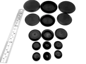 Lochstopfenkappen, Auswahl von 1/4" bis 4" Lochstopfen, passt auf 1/16" dickes Material - Bild 1 von 10