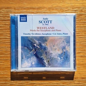 ANDY SCOTT: Westland - Works for Saxophone and Piano CD 2020 BRAND NEW Naxos - Picture 1 of 2
