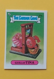 GuilloTina The Garbage Gang 1985 Series 1 (AUS) 37a TOPPS Trading Card - Mint - Picture 1 of 4