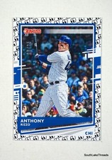 2020 Donruss Anthony Rizzo /25 “LOOK AT THIS” EYES SSP No. 132 (/25) 👀FOTL👀