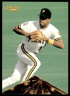 1996 Pinnacle Baseball Card Carlos Garcia Pittsburgh Pirates #285 - Image 1 of 2