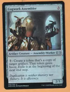 MTG: Double Masters: Foil: Cogwork Assembler - Picture 1 of 1