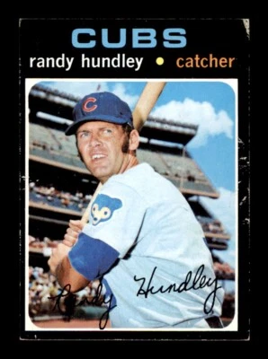 1971 Topps Baseball #592 Randy Hundley EX *d6 - Image 1 of 2