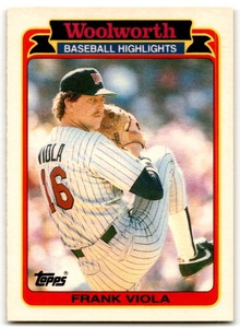 1989 Topps Woolworth Baseball Highlights Frank Viola Minnesota Twins #3