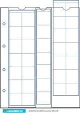 Leuchtturm Optima Münzhüllen 5er-Pack aussuchen 20 27 34 42 50x50 65 67x67 KMS