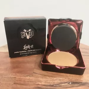 KVD Beauty Lock-It Powder Foundation Rich Deep 220 0.31 oz. *READ* - Picture 1 of 9