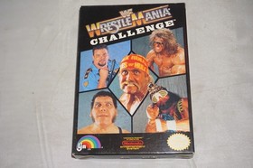 WWF WWE Wrestlemania Challenge (Nintendo NES) Complete in Box CIB