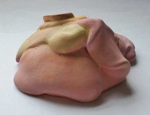 Scultura stucco gesso acrilico astratto amorfo Gudrun Freder eredità - Foto 1 di 13