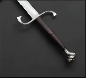 Handgeschmiedetes Edelstahl Wikinger Schwert scharf kampfbereit echtes Mittelalter Schwert - Bild 1 von 7