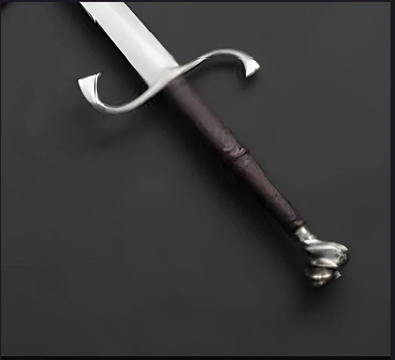 手工锻造不锈钢维京剑锋利战斗就绪真正的中世纪剑 — 第 1/4 张图片