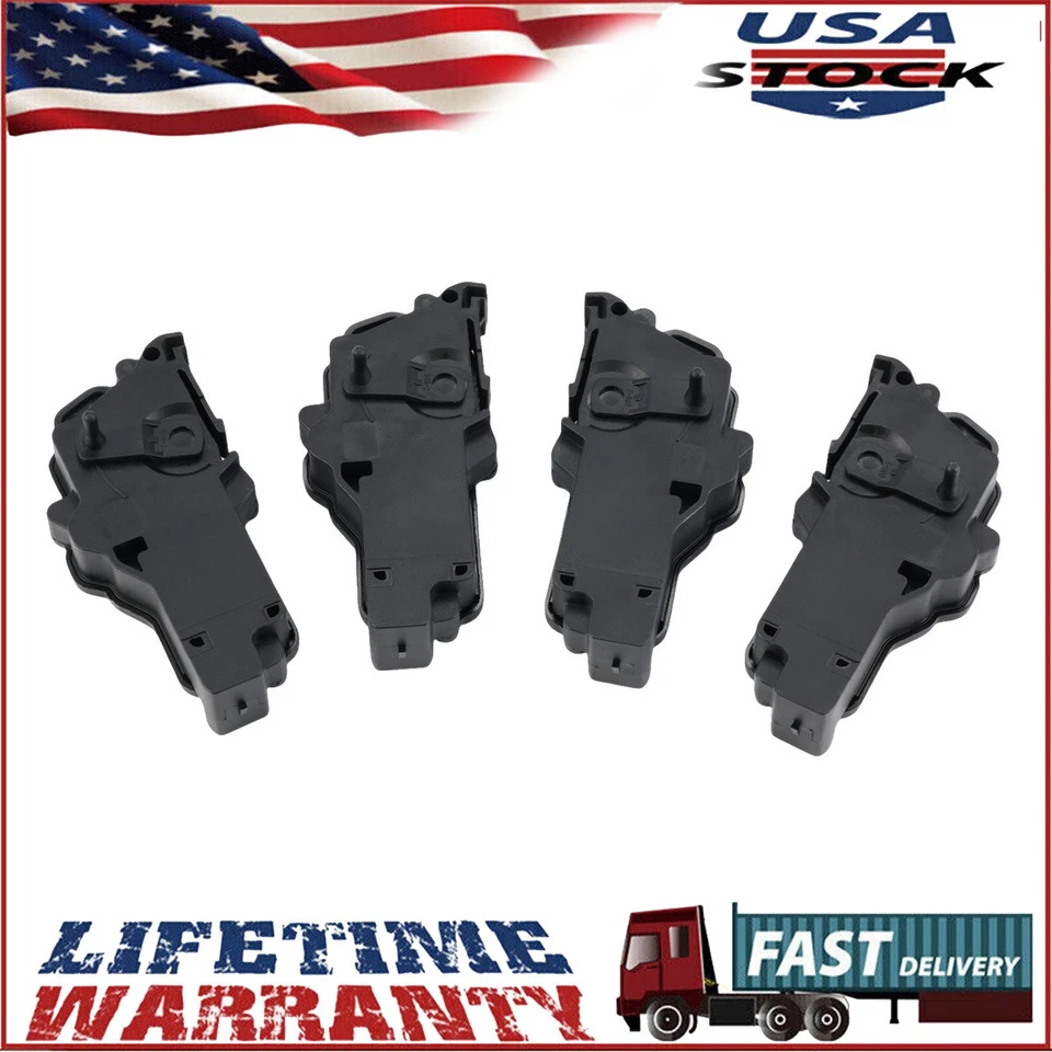 Juego de 4 actuadores de bloqueo de puerta para Ford Expedition F-450 Super Duty 1999-08 Foto 1 de 4