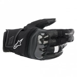 Alpinestars SMX Z Drystar Short Cuff Waterproof Motorcycle Gloves (Black) - Picture 1 of 2