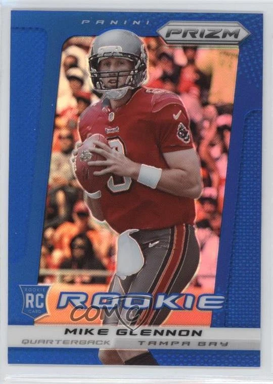 2013 Panini Prizm Rookie Wal-Mart Blue Prizm Mike Glennon #272 Rookie RC - Image 1 of 2