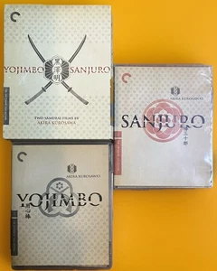 Yojimbo & Sanjuro (Blu-ray) CRITERION COLLECTION Akira Kurosawa - Picture 1 of 5