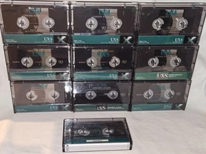 10x SONY UX-S Type II *UNBESCHRIFTET* Neuwertig MC Tape - Bild 1 von 6