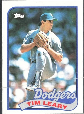 1989 Topps - Tim Leary #249 - Image 1 of 2