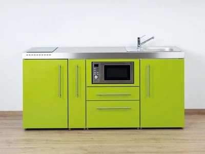Stengel Miniküche MPM 180A, KMG Grüner Apfel mit Kühlschrank und Mikrowelle - Bild 1 von 4