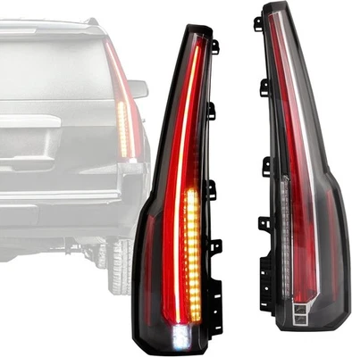 Juego de luces traseras LED estilo escalade L+R para GMC Yukon 2015-2020 Foto 1 de 4