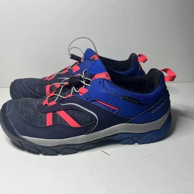 Quechua Crossrock Zapatos para Caminar Entrenadores Azul Mujer Talla 5 EU 38 Con Cordones Foto 1 de 4