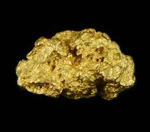 Natural Gold Nugget Australian .30 Gram Genuine - Picture 1 of 9