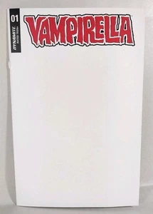 Vampirella #1 (2019) Dynamite Blank Sketch Variant Cover Comic Neu NM - Bild 1 von 3