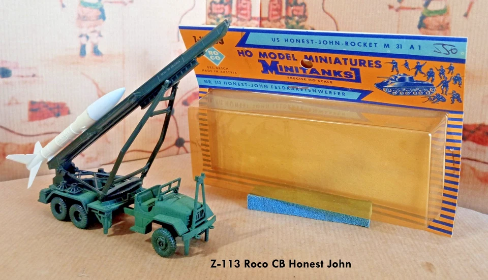 Z-113 Roco CB Honest John - Immagine 1 di 1