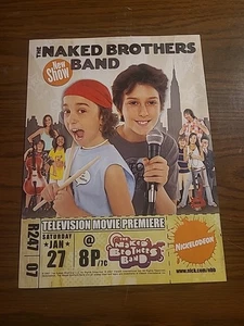 The Naked Brothers Band Nickelodeon Premiere Print Ad 2007 8x11 - Picture 1 of 1