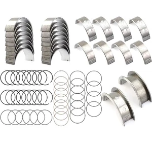 New Main Rod Bearings & Piston Rings Set For GM TRUCK VAN SUY 325/53L BC409J - Picture 1 of 16