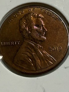 2019 Lincoln Penny , P588 - Picture 1 of 2