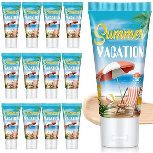 Dansib 12 Pcs Mini Sunscreen Bulk for Summer Travel Size SPF 30 Water Resista... - Picture 1 of 7