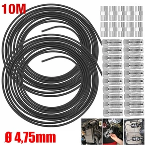 10M Bremsleitung Bremsrohr Stahl Ø 4,75mm + 20 Verschraubungen + 10 Verbinder - Bild 1 von 14