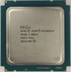 Intel Xeon E5-2695 V2 2.4GHz 12-Core 30M HT PROCESSOR LGA2011 115W CPU Tested - Picture 1 of 2
