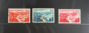 Saar Scott # C9-C11 VF Used Air Mail German Colonies Stamps Cat $40 - Picture 1 of 2