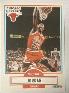 Michael Jordan 1990-1991 Fleer Card #26 (690) - Picture 1 of 2
