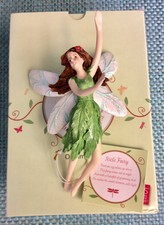 A Winter’s Fairyland Christmas Ornament Russ Berrie Icicle Fairy No. 4 NWT