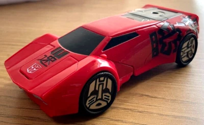 Dickie Toys TRANSFORMERS Robots in Disguise SIDESWIPE Robot Fighter, Read Info - Image 1 of 4