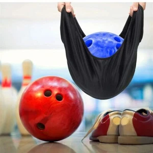 Elasticity Bowling Ball Cleaning Bag Washable Bowling Cleaner Ball Holder - Bild 1 von 12