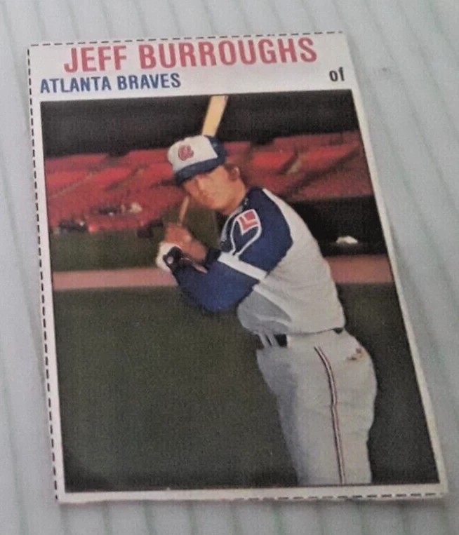 1979 Hostess All Star Baseball Card #79 JEFF BURROUGHS - Image 1 of 1