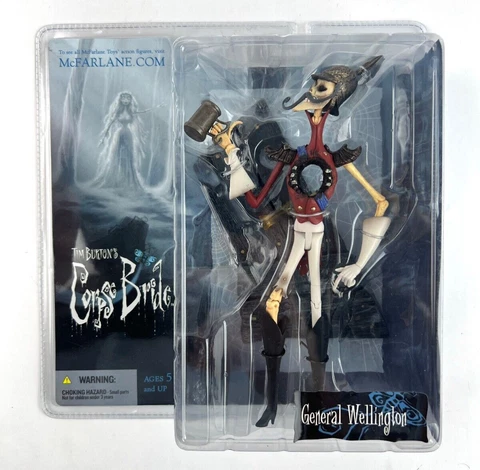 Tim Burton's Corpse Bride General Wellington Action Figure 2005 McFarlane Toys Cover