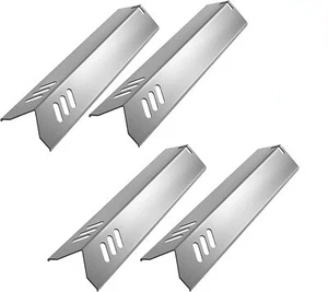 15 Inch Grill Heat Plates Shield Burner Covers Flame Guards, BBQ Gas Grill Re... - Picture 1 of 7