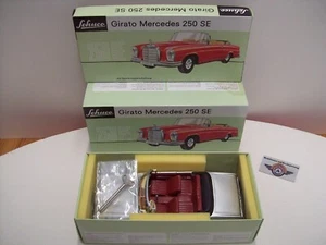 Schuco 4000, Mercedes-Benz 250 SE (W111) "Girato", 1961, argento, 1:20, confezione originale - Foto 1 di 6