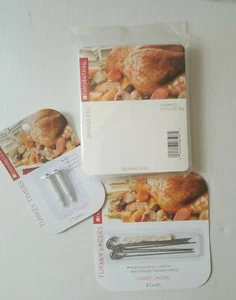 TURKEY COOKING TOOL SET Cooking/Kitchen Tool Chicken Beef Poultry Duck Ham A25 - Picture 1 of 5