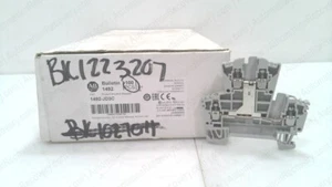 ALLEN BRADLEY 1492-JD3C SER A -BOX OF 100, FEED THROUGH TERMINAL BLOCK, #336362 - Picture 1 of 7