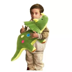 Cute Dinosaur Stuffed Animals for Girls, Dino Party Favors, 15 inch Green - Picture 1 of 8