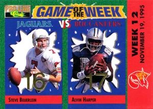JUEGO DE LA SEMANA ORO REDENCIÓN Steve Beuerlein JAGUARS CARDENALES Notre Dame - Imagen 1 de 1